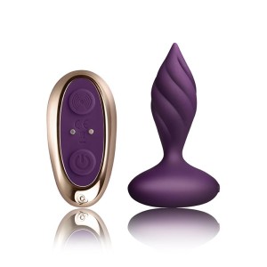 Butt Plug With Remote Control Petite Sensations Desire Purple