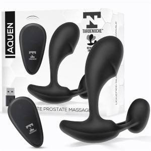 Aquen Prostate And Perineum Stimulator Liquid Silicone Remote Control Magnetic Usb