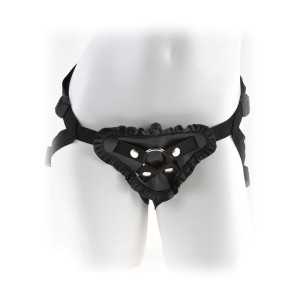 Fetish Fantasy Series Leather Lovers Harness-blac