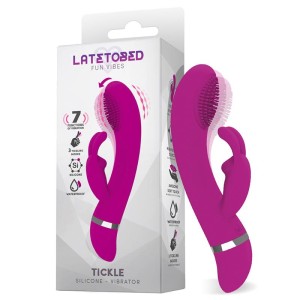 Tickle Vibe With Tickling Waterproof Silicone