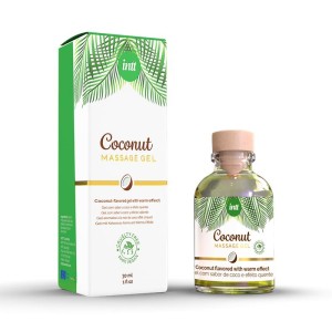 Massage Gel Coconut 100% Vegan Kissable 30 Ml