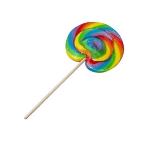 Round Lollipop Lgbt Flag 100 Gr