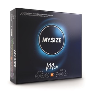 My Size Mix Size 57 Box Of 28 Uds