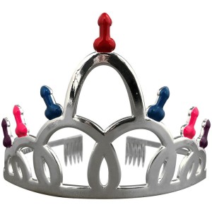 Tiara With Penis-shaped Ornaments
