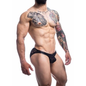L4ce01 Slip With Black Lace