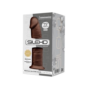 Dual Density Dildo Mod 2 7.5 Brown