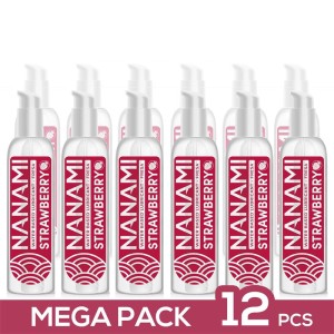 Pack De 12 Water Based Lubricant Strawberry 150 Ml