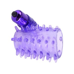 Fantasy C-ringz Vibrating Cock Sleeve Purple