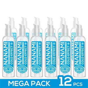 Pack De 12 Water Based Lubricant Cold Effect 150 Ml