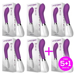 Pack 5+1 Benty Vibe Silicone Purple