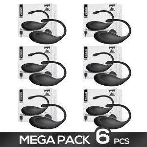 Pack Of 6 Yiggo Vibrating Egg With Usb Remote Control