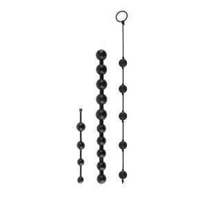 Anal Fantasy Collection  Beginners Bead Kit Colour Black