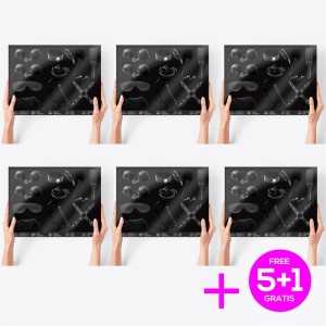 Pack 5+1 Ondage Set 11 Pieces Black