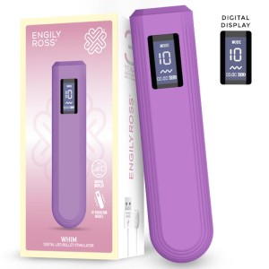 Whim Digital Display Vibrator Bullet 12.9 Cm