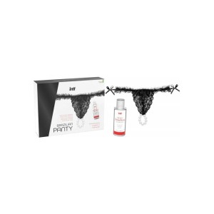 Black Brazilian Panty And Strawberry Slide Gel 50 Ml