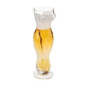 Jar Glass Female Torso 500 Ml