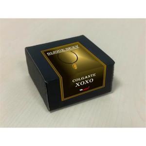 Golden Vagina -shaped Necklace.