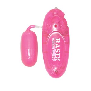 Basix Rubber Works Jelly Egg Colour Pink