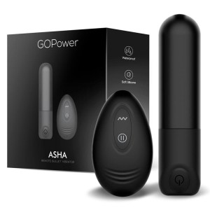 Asha Vibrating Bullet With Remote Control Usb Silicone