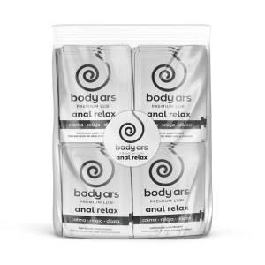 Bag Single Dose Anal Relaxing Water Based Lubricant Gel 100 X 4 Ml