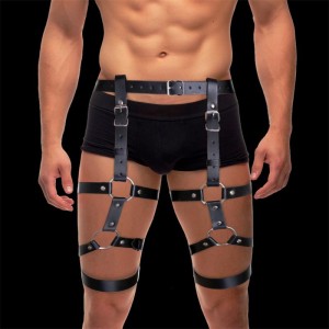 Fabian Leg And Waist Bondage Harness Adjustable