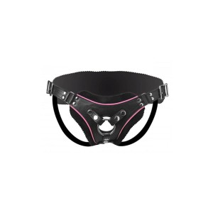 Flamingo Low Rise Strap-on Harness Black