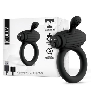 Dully Vibrating Penis Ring Silicone Magnetic Usb