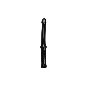 Dildo With Handle Anal Push Black