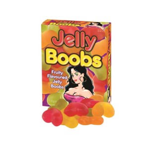 Boob Shape Jelly Fruit Flavor 120 Gr