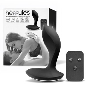 Prostate Massager With Electric Shock And Vibration And Remote Control