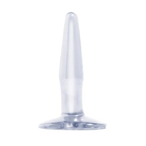 Basix Rubber Works  Mini Butt Plug Colour Clear
