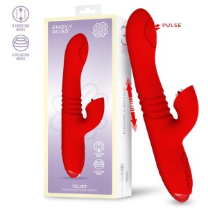 Velvet Vibe With Thrusting And Pulse