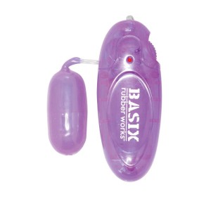 Basix Rubber Works Jelly Egg Colour Purple