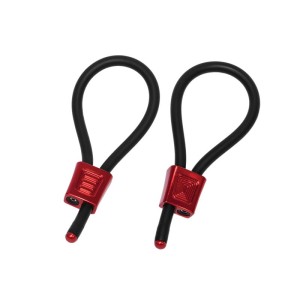 Electraloops Prestige Set Of 2 Penis Rings Red