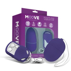 Vibrating Egg With Remote Control Mini Purple