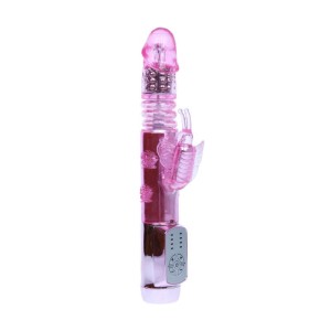 Baile Vibrador Throbbing Butterfly Rosa