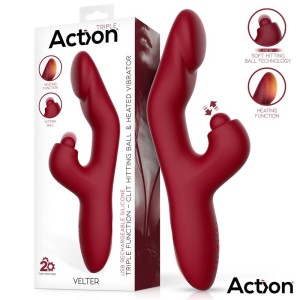 Velter Soft Clit Hitting Ball With Vibration And Heating Function