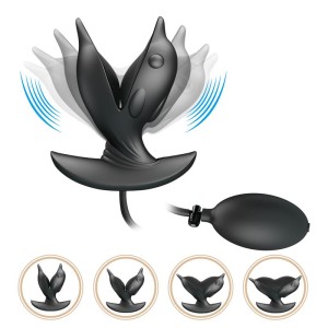 Hanson Inflatable Butt Plug With Vibration