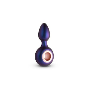 Deep Space Vibrating Butt Plug With Remote Control Usb