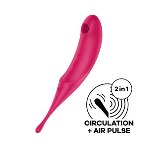 Twirling Pro Wave Sucker And Point Stimulator