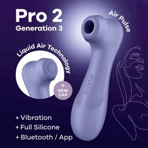 Pro 2 Genera 3 Liquid Air Technology Suction And Vibration App Connect Lilac