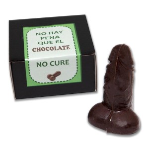 Penis Shaped Pure Chocolate 100 Gr