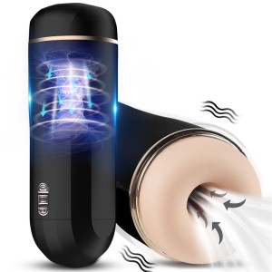 Snow Automatic Male Masturbator Vibration And Suction
