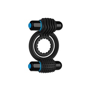 Vibrating Double C-ring Black