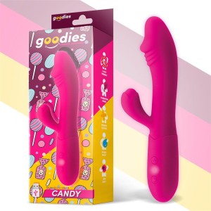 Candy G-spot Rabbit Vibe Usb Silicone Fucshia