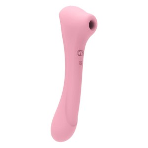 Vibe And Clitoris Sucker Daisy Massager Pink