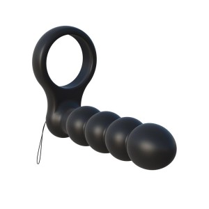 Fantasy C-ringz Remote Control Double Penetrator Black