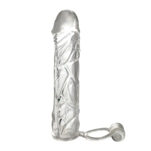 Fantasy X-tensions  Vibrating Super Sleeve Clear