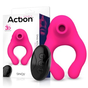 Sinqy Vibrating And Suction Ring With Remote Control 3 Motors Magnetic Usb