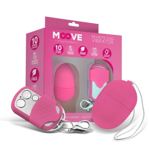 Vibrating Egg With Remote Control Mini Pink
